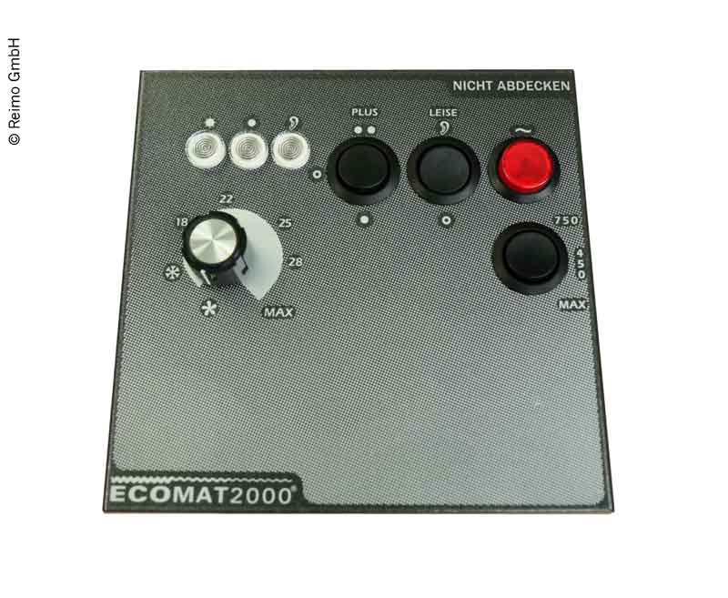 Elektrický ohrievač s ventilátorom Ecomat 2000 Select