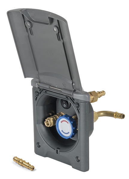 Servisná zásuvka pre vonkajšiu sprchu - biela</p>