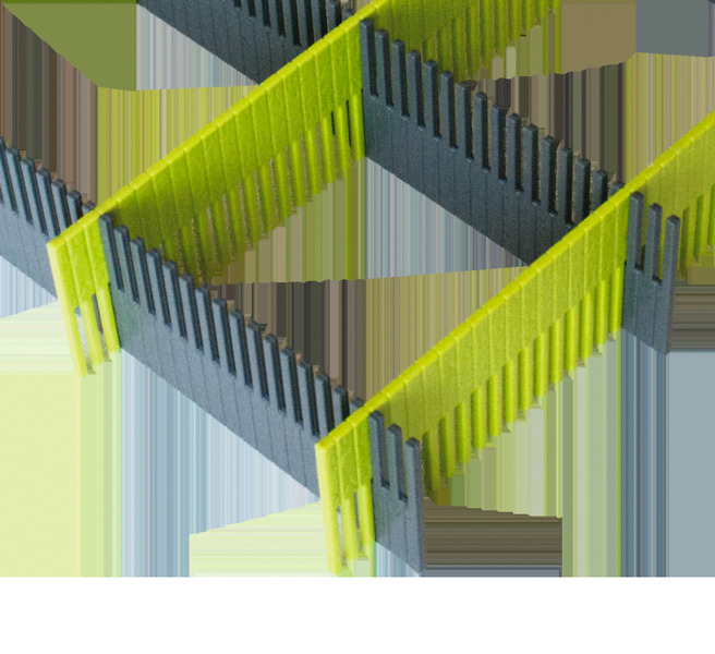 Zásuvkové lišty Purvario 8-pack - limetková/antracitová</p>