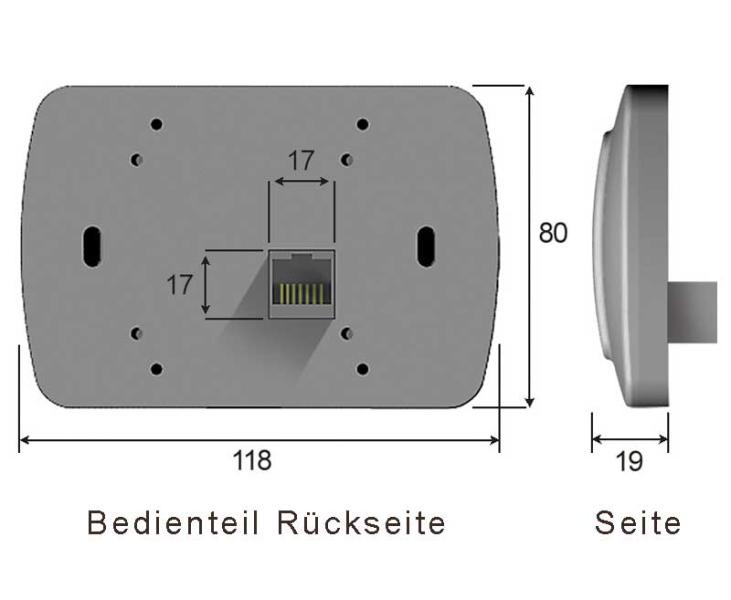 Plochý satelit Easy 850 mm
