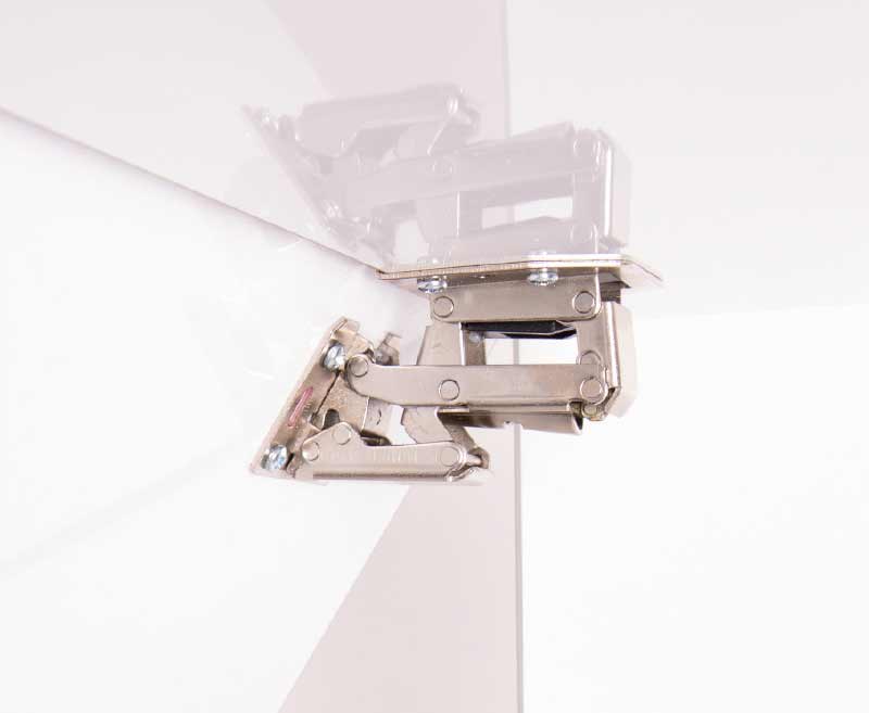 Záves Soft Close flip-up pre klapky do 2,1 kg, voľný