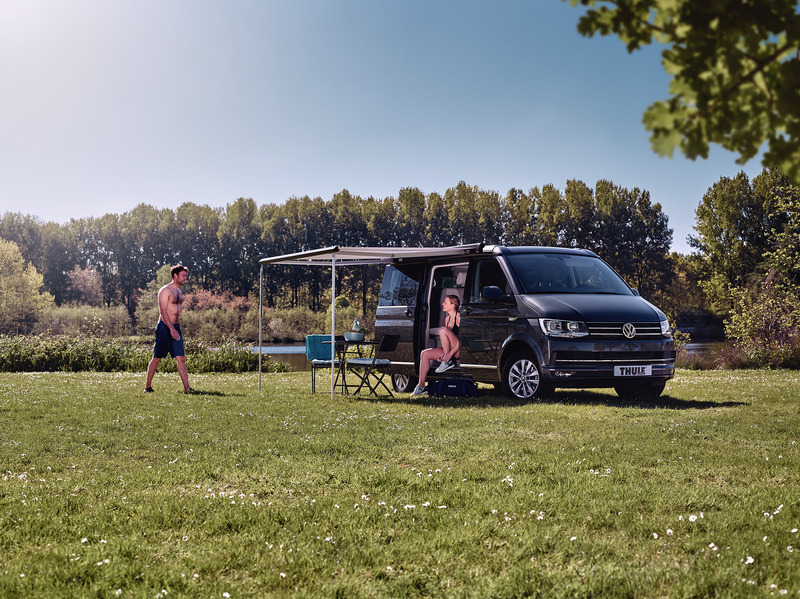Thule Omnistor 5102 VWT5 Špeciálna markíza Mystic grey Puzdro grey