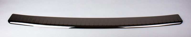 Carbest ochrana prahov VW Transporter T5/T6 Caravelle&amp;Multivan, z brúsenej nerezovej ocele, čierna </p>