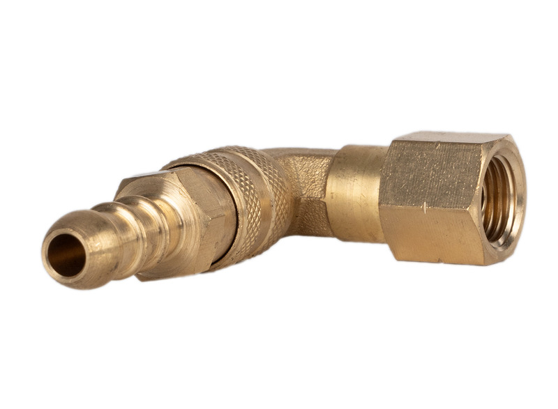 Push-in spojka 30 mbar - Rotačná 90° prípojka</p>