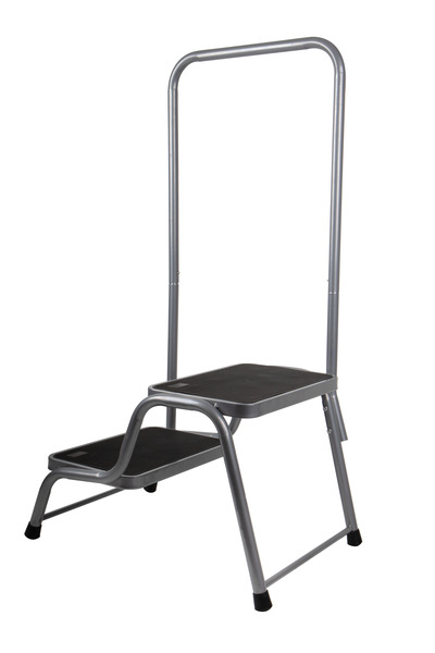 Dvojitý schodík so zábradlím - 640 x 375 x 430 mm</p>