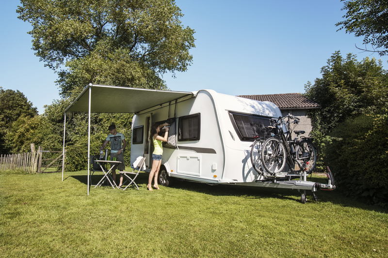 Thule 1200 – sáčková markíza na lištu s lemovkou – 300 cm, farba Mystic Grey