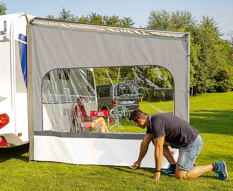Bočná strana W - Bočný panel pre markízu Caravanstore XL