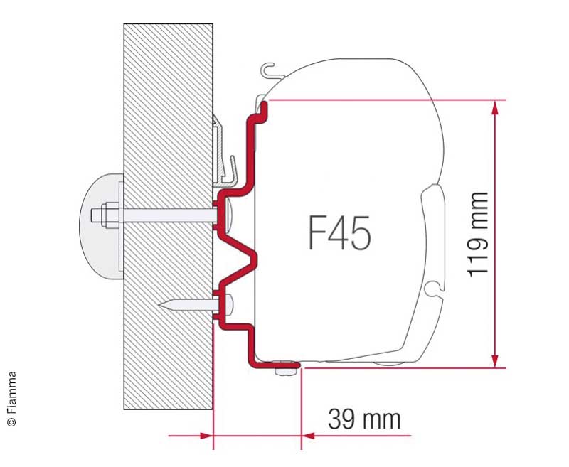 Adaptér Fiamma Rapidp Seroe 9dF-9M-10