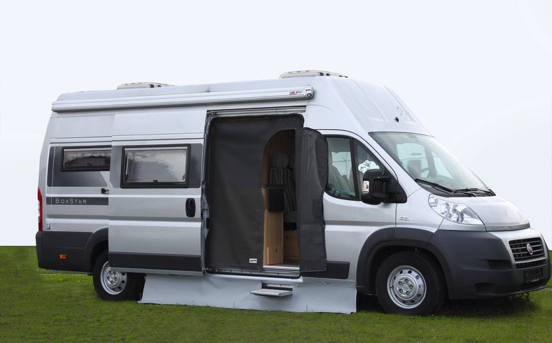 Moskytiéra posuvná pre Fiat Ducato od 07, magnetické upevnenie