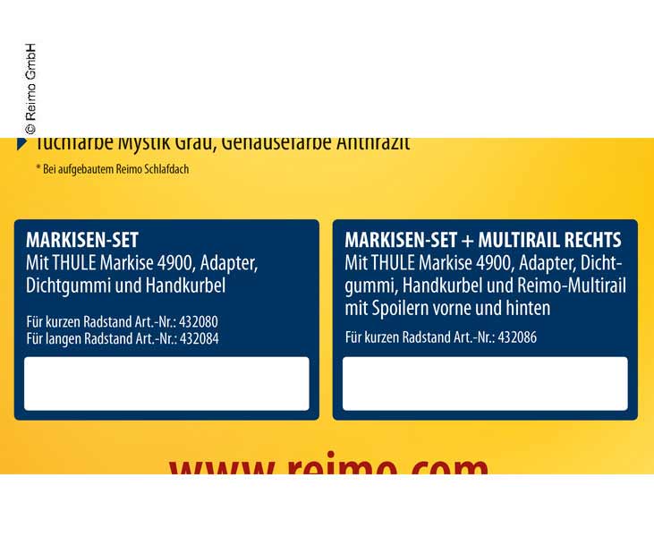 Motív plagátu: T5 Multirail Adapter Thule, nemecký, veľkosť 42x120cm