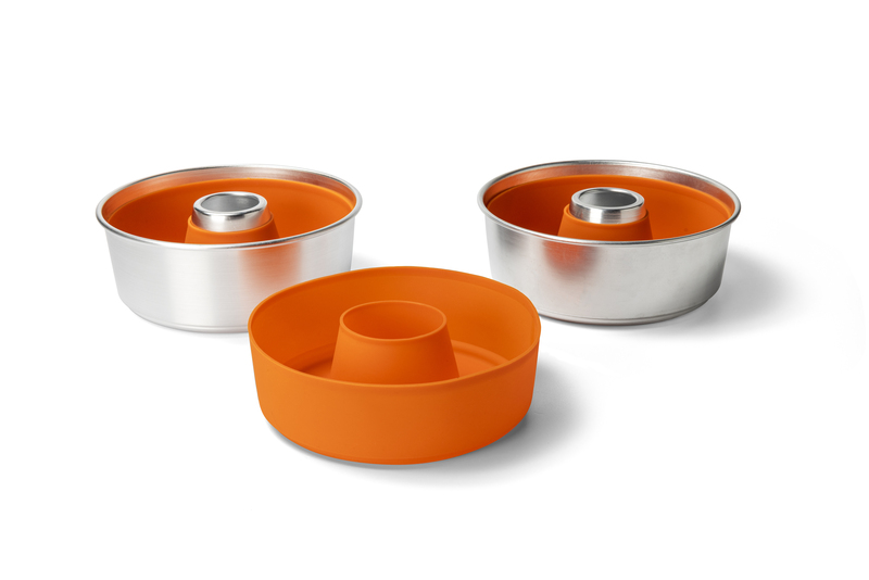 Silikónová forma pre kempingovú rúru Omnia Maxi (3 l) Ø 25 cm / V 9 cm – oranžová