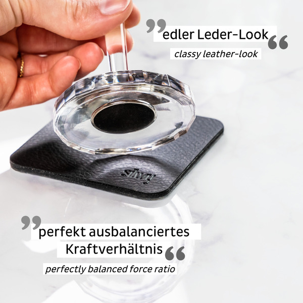 Magnetické plastové sklo WEIN 0,3 l s podložkami - sada 2 ks</p>