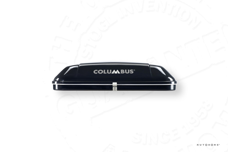 AUTOHOME Strešný stan s tvrdými škrupinami COLUMBUS VARIANT – LARGE – Black Storm