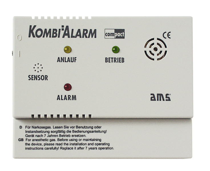 AMS 12 V poplachové zariadenie Kombi Compact – pre propán a skvapalnený plyn