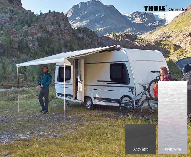 Markíza Thule 6300 antracit 5,00 m Mystic grey