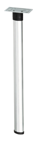 Nohu s kĺbovým stolíkom 675 mm – kĺb hore – strieborná