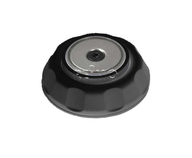 Magnetic door stop black