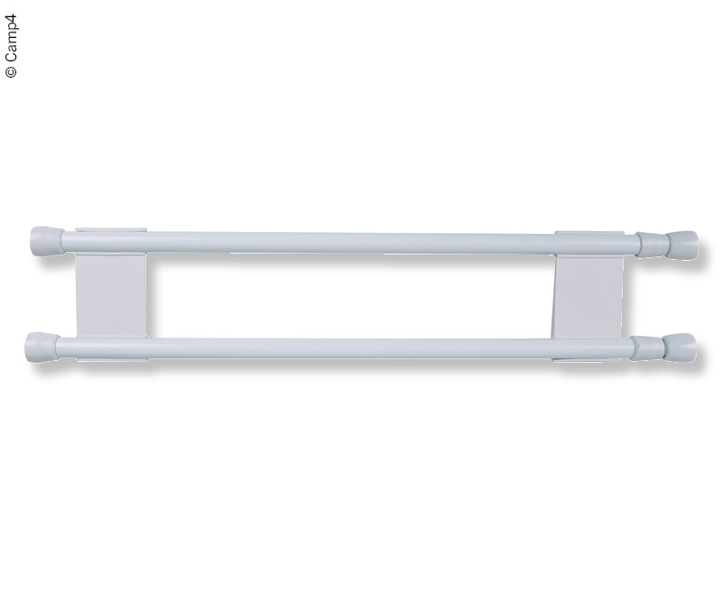 Ochrana proti vypadnutiu Camp4 pre šatník so šírkou 41-71 cm - biela</p>