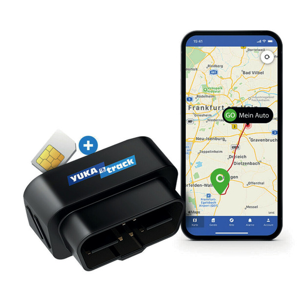Systém GPS lokalizácie YUKAtrack 2G s rozhraním OBD2