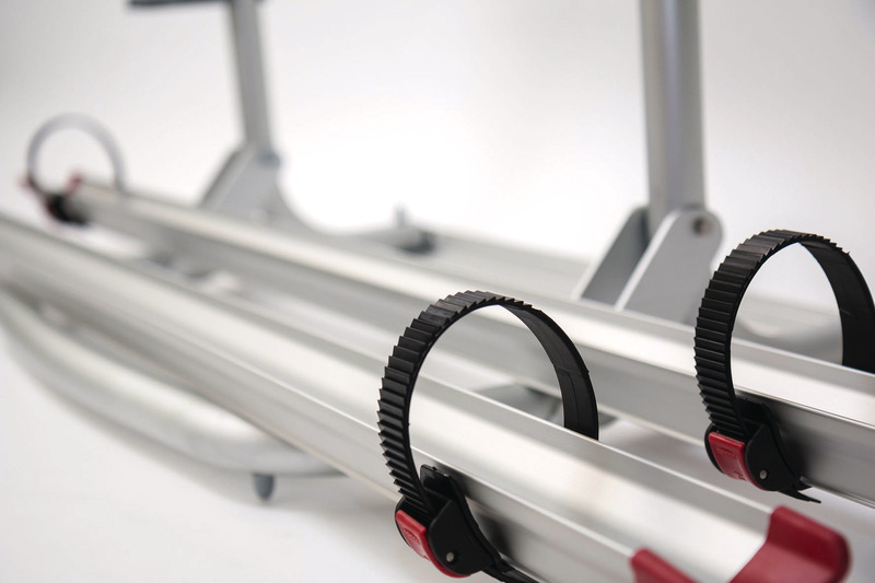 Nosič bicyklov pre obytné vozidlá na 2 bicykle