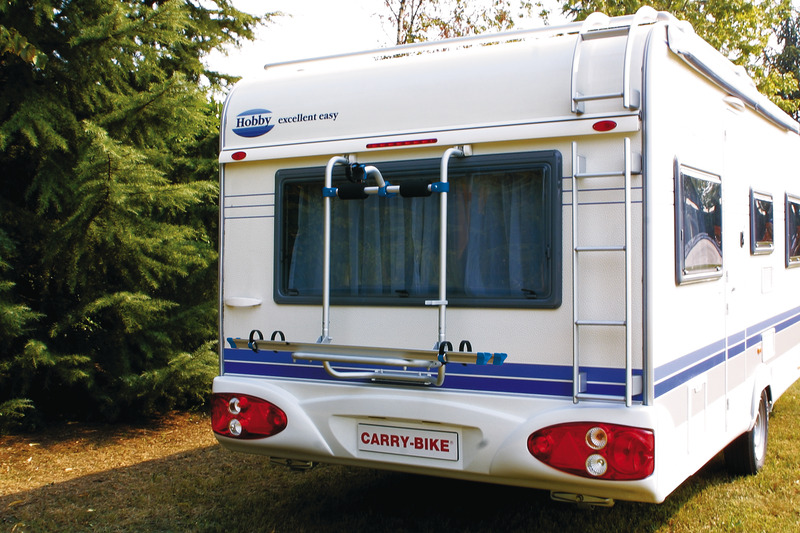 Zadný nosič Caravan pre Hobby od 03 pre 2 kolesá