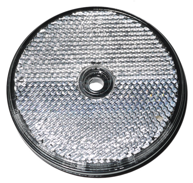 Odrazky okrúhle biele (2 ks)