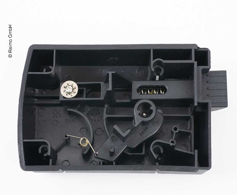 Zámková kocka STS so zapustenou rukoväťou pre zámkovú vložku Zadi - čierna</p>