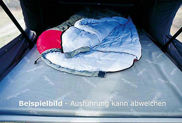 Strešná posteľ VWT4 KR Superflach – zadná časť zdvihnutá