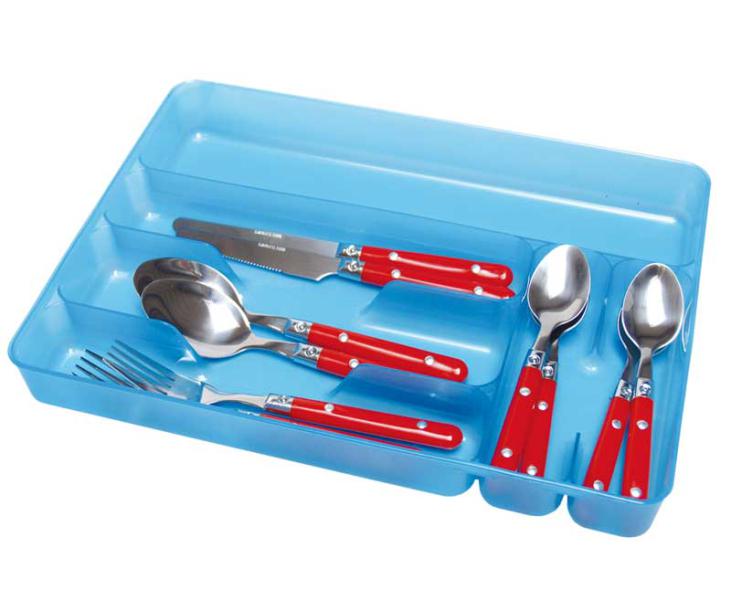 Cutlery tray XL blue