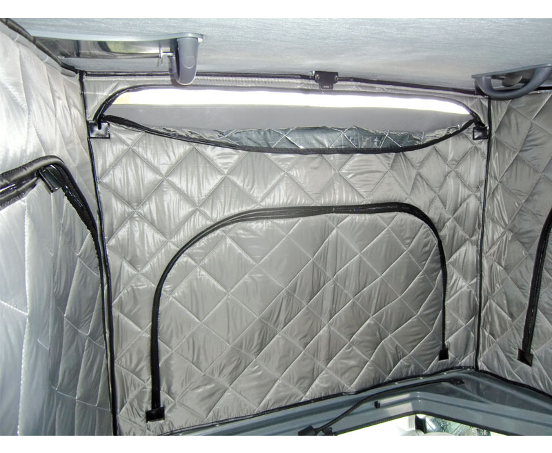 Tepelné podložky pre sklopnú strechu Reimo, VW T5/6 s dlhým rázvorom, supertenké
