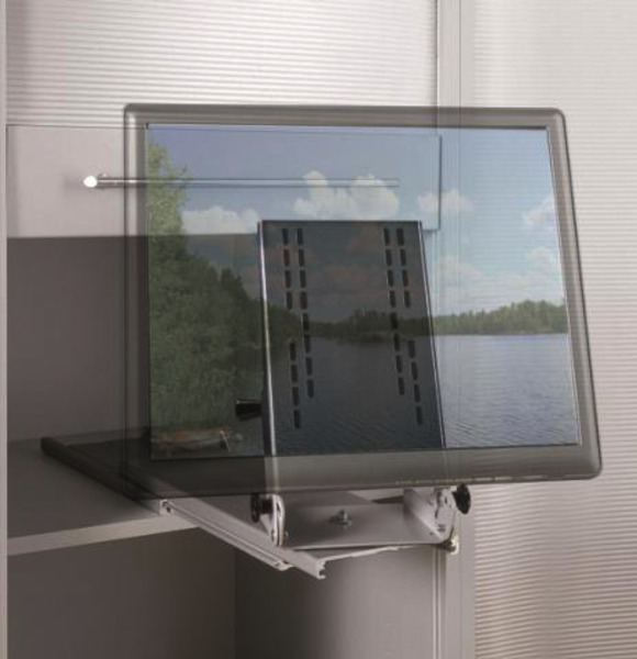 TV mount, retractable shelf for TV compartment CFA1