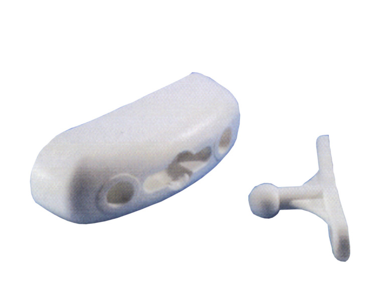 Door stop plastic (white)