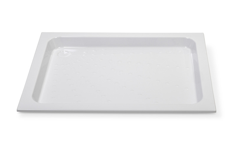 Sprchová vanička 830 × 670 × 59 mm, biela