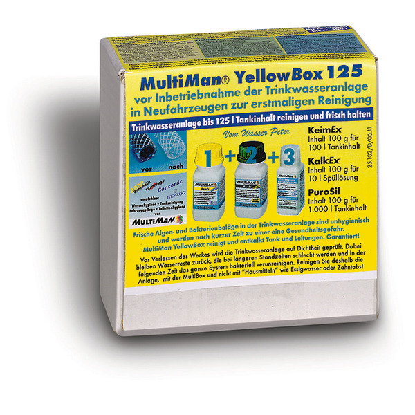 MultiMan YellowBox 125 box na uvedenie vody do prevádzky