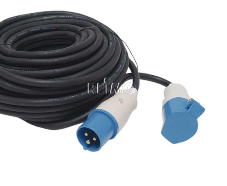 Carbest CEE extension cable 40m with CEE coupling and CEE plug