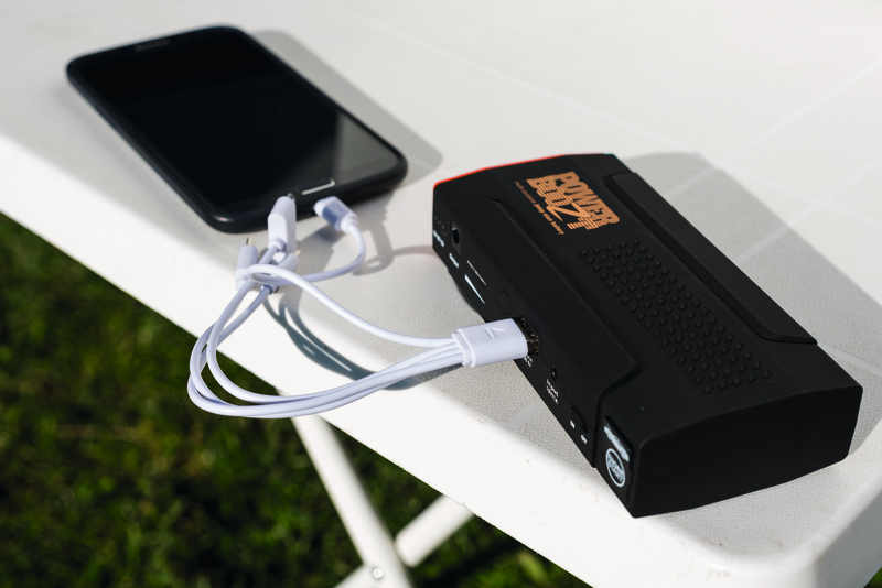 Multi-Powerbank: štartér, nabíjačka, powerbanka, štartovací prúd max. 600 A