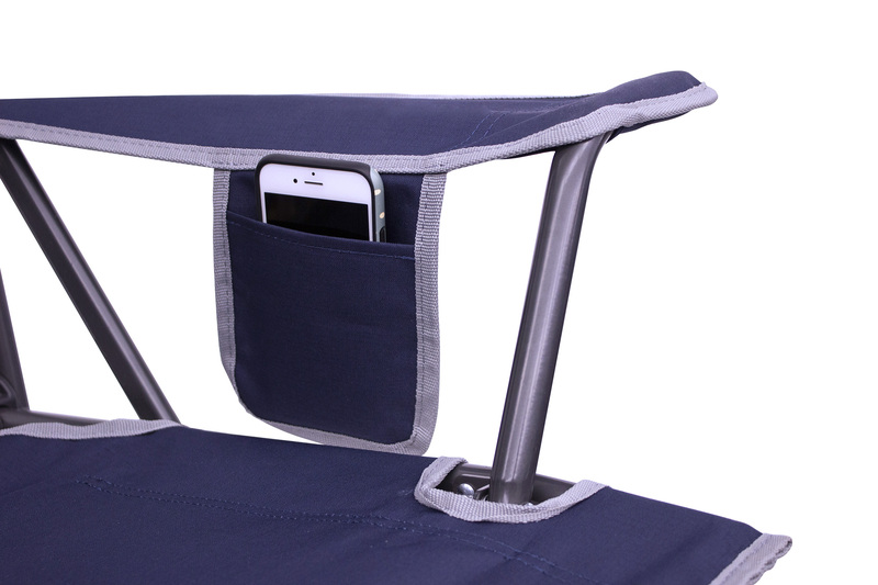 Kempingová stolička Comfort Pro Rocker - indigovo modrá</p>