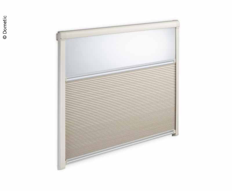 Biela kazetová roleta 650 x 745 mm, Softrollo s jednou vodiacou lištou