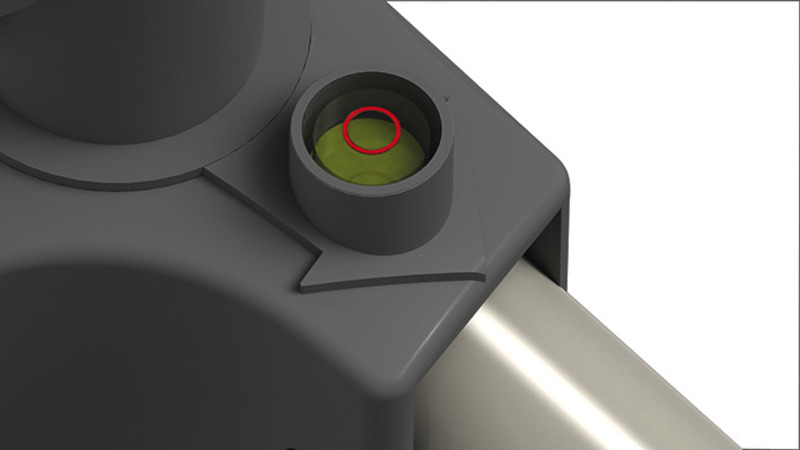 Manuálna SAT anténa Presnosť 65 cm