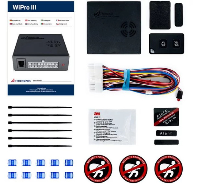 WiPro III safe.lock pre modely Ducato, Jumper, Boxer, Iveco Daily od roku 2006 / Toyota Proace Max, Opel Movano od roku 2021