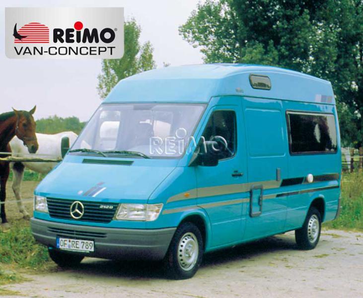 Mercedes Sprinter s vysokou strechou Sportline pre VW LT, stredný rázvor, biely, od roku 1997