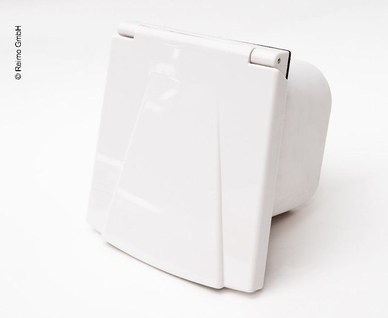 Zásuvka 12V+HDMI biela