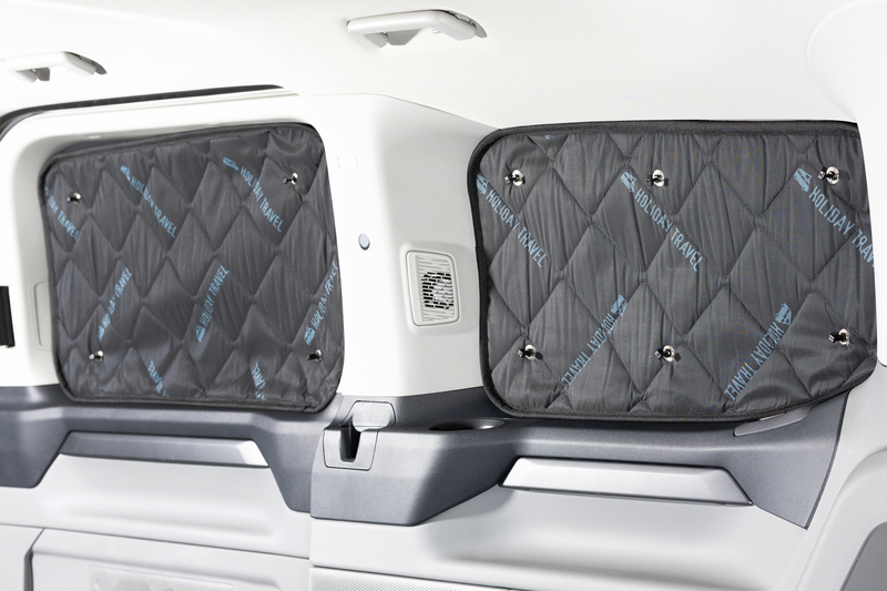 Tepelné podložky s upevnením pomocou prísaviek pre Volkswagen Transporter 5/6 >2023