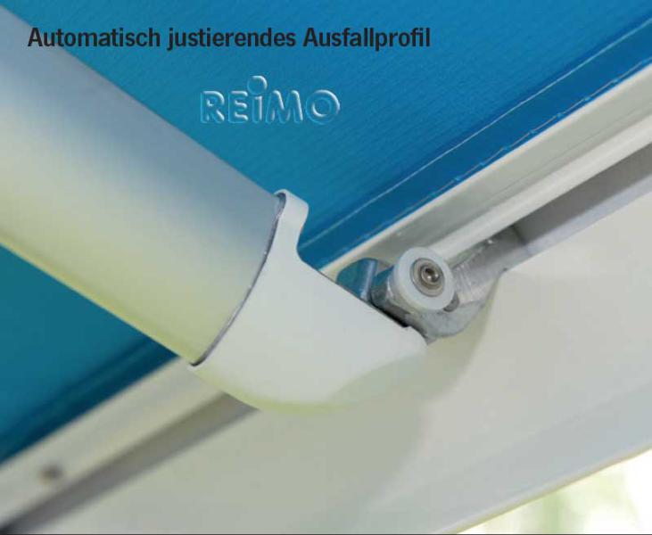 Dometic Perfect Wall 1500 nástenná markíza, kryt: biely Farba: Horizon Grey