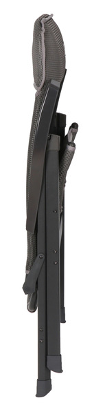 Kempingová stolička MAJESTIC GRANDE - Dark Smoke</p>