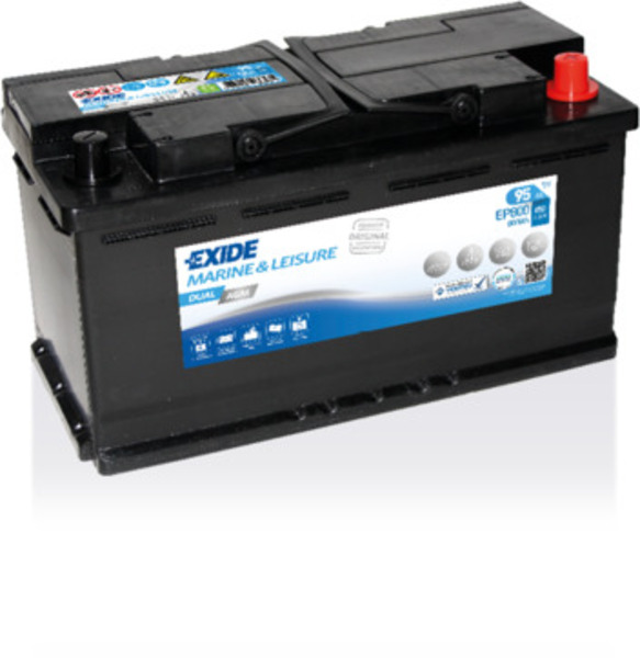 DUAL AGM batéria EP800 95 Ah