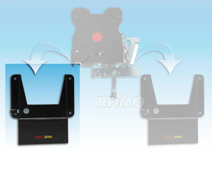 Prídavná nástenná doska pre 496801 s anténnou zásuvkou 12V+