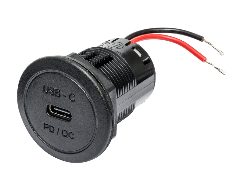 USB-C napájacia zásuvka (60 W) vrátane montážnej dosky