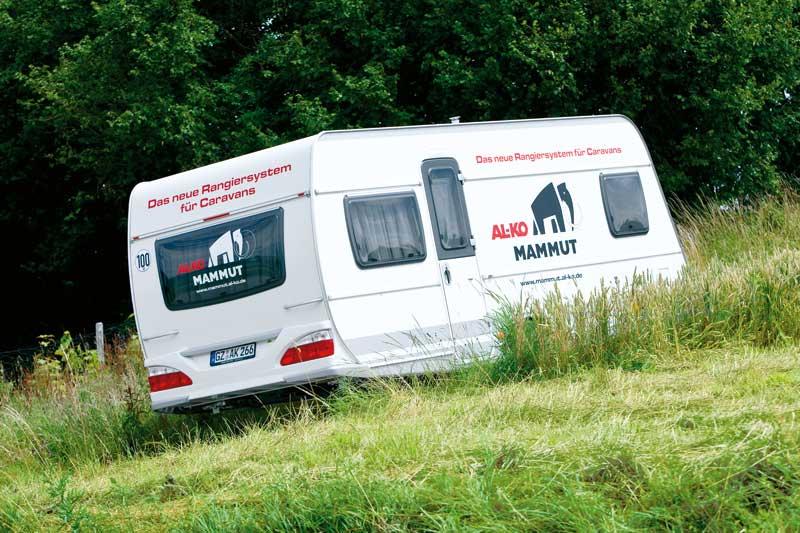 Pomôcka na manévrovanie AL-KO AMS Mammut pre vozidlá s tandemovou nápravou, špeciálny prípad
