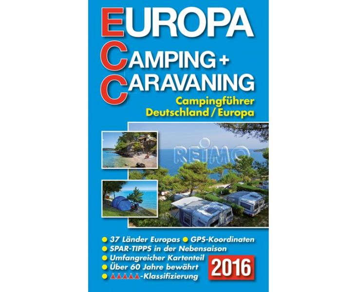 Sprievodca kempingmi ECC 2016